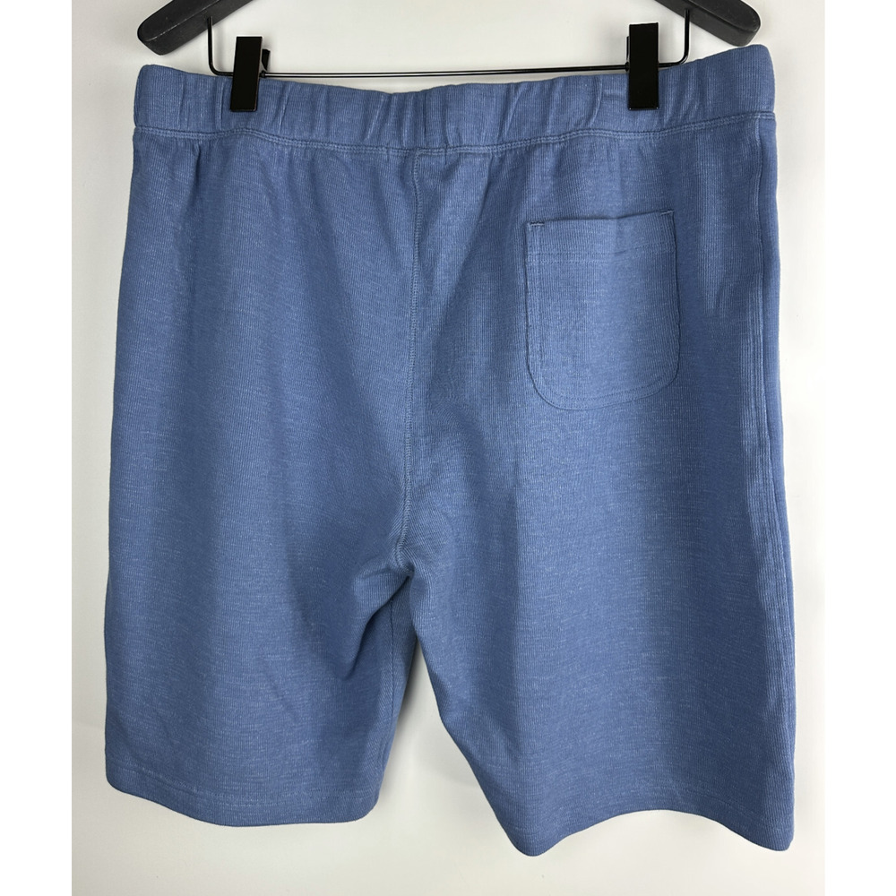 Tommy Bahama French Terry Knit Jam Shorts Drawstring Heather Blue Men's Size XL - Picture 9 of 14